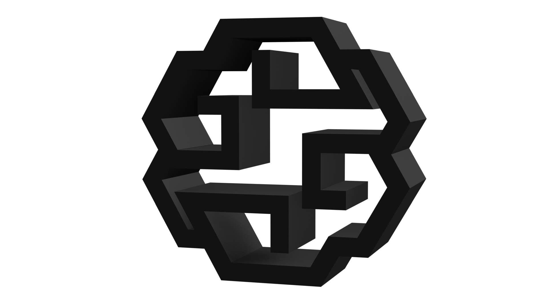 Logo em 3D da Ithink Creative